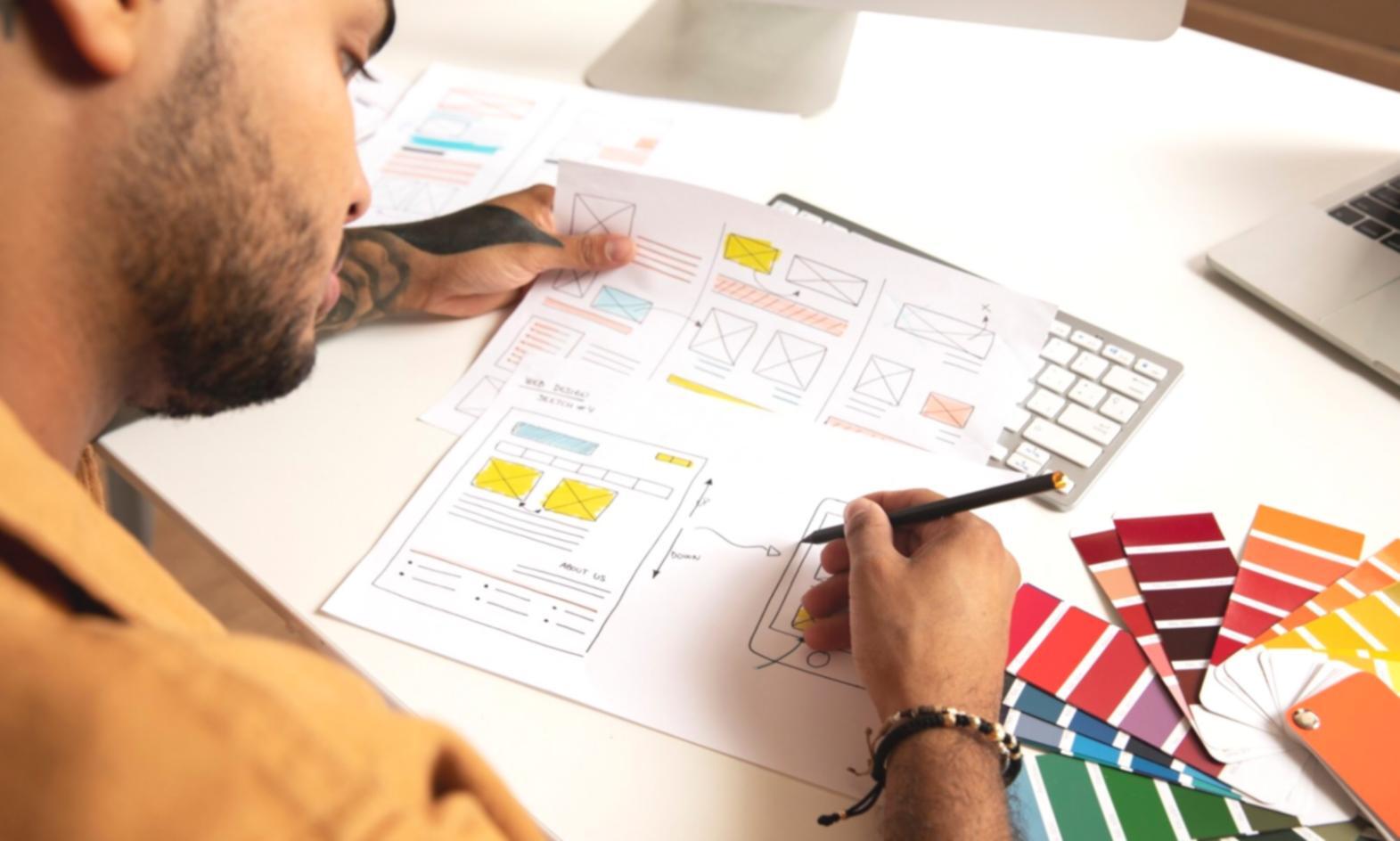 Professional learning environment with modern technology setup